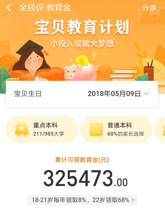 支付寶全民保教育金靠譜嗎？坑不坑看完才知道